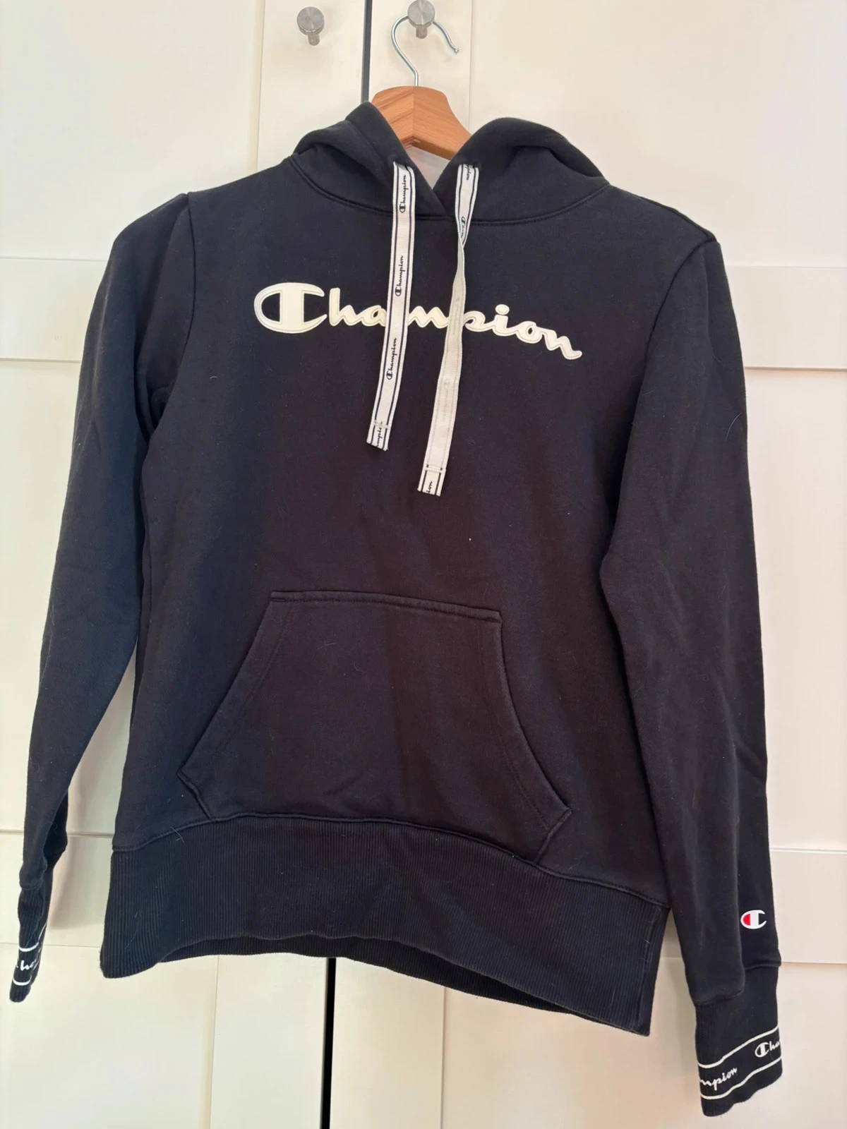 Sweat noir champion taille S